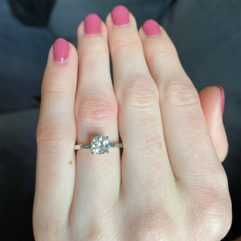 Cushion Diamond 1.03 ct