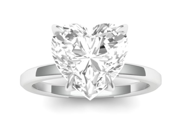Heart Solitaire 2.75 ct