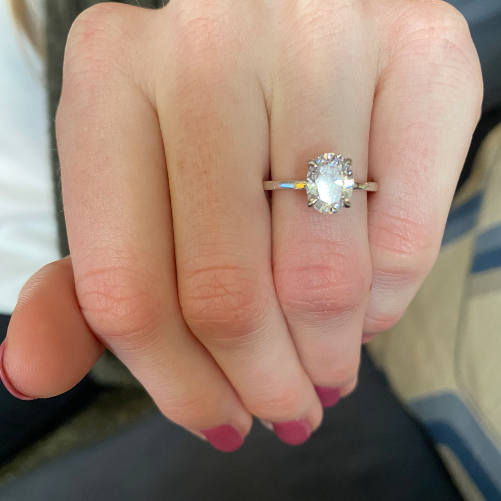 Oval Diamond 2.35 ct
